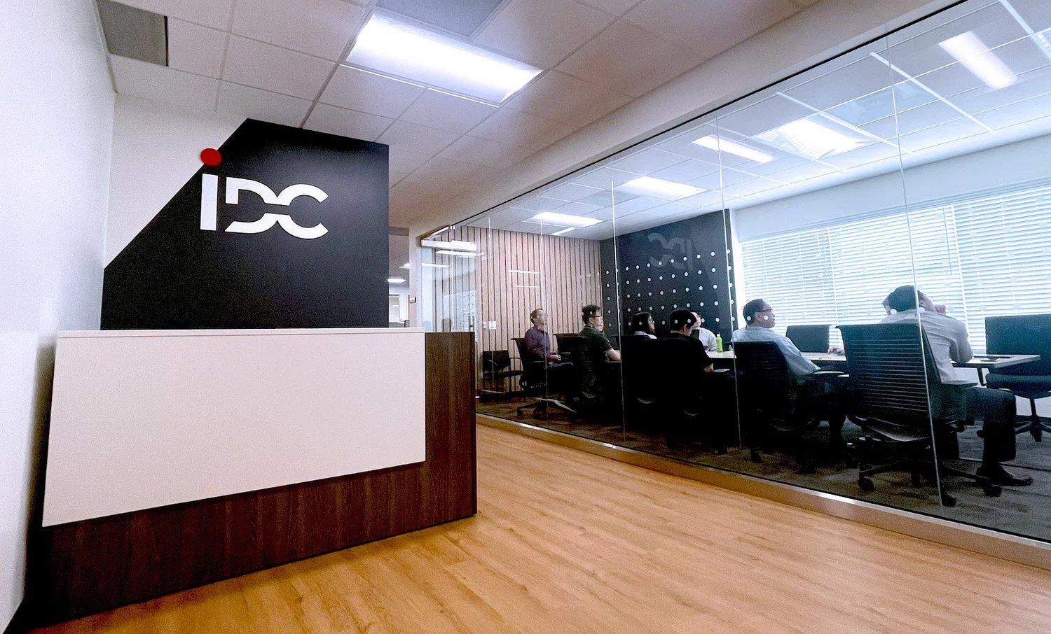 Inside IDC's Irvine office